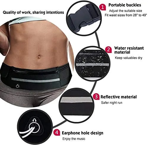 FitSafe™ Running Belt