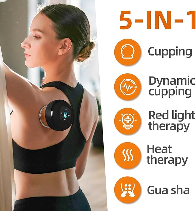 Intense 5-in-1 Smart Cupping Massager