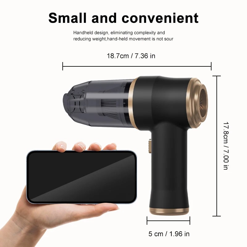 TurboClean™ Handheld Vacuum