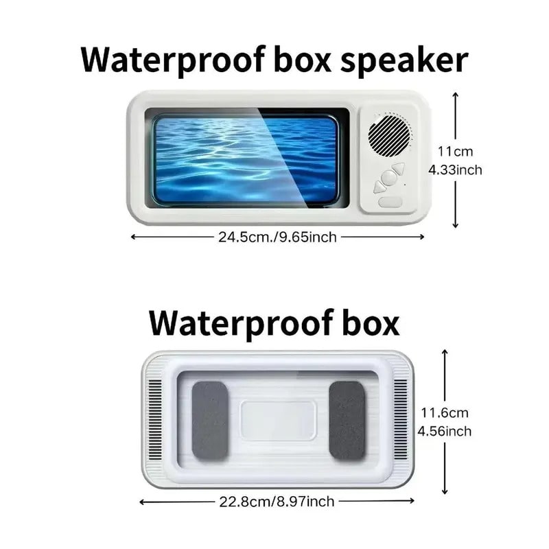 AquaSpin™ 360 Shower Speaker